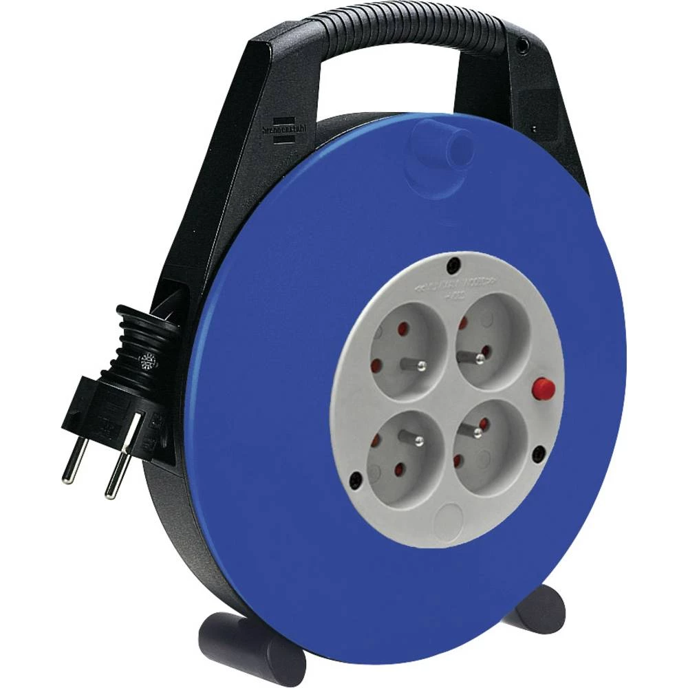 Brennenstuhl 1104464 kabelski bubanj 10.00 m crna francuski utikač slika