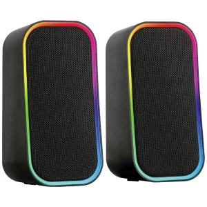 SpeedLink TOKEN pc zvučnik Bluetooth®, žičani 6 W crna, RGB slika