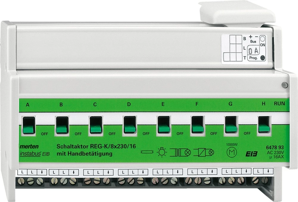 Merten Merten KNX Systeme 647893 Aktuator prebacivanja 647893 slika