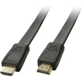 LINDY HDMI priključni kabel HDMI-A utikač, HDMI-A utikač 4.50 m crna 36999  HDMI kabel slika