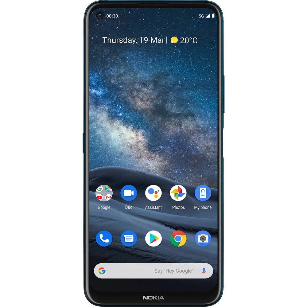 Nokia 8.3 5G dual sim pametni telefon 128 GB 6.81 palac (17.3 cm) dual-sim Android™ 10 plava boja slika