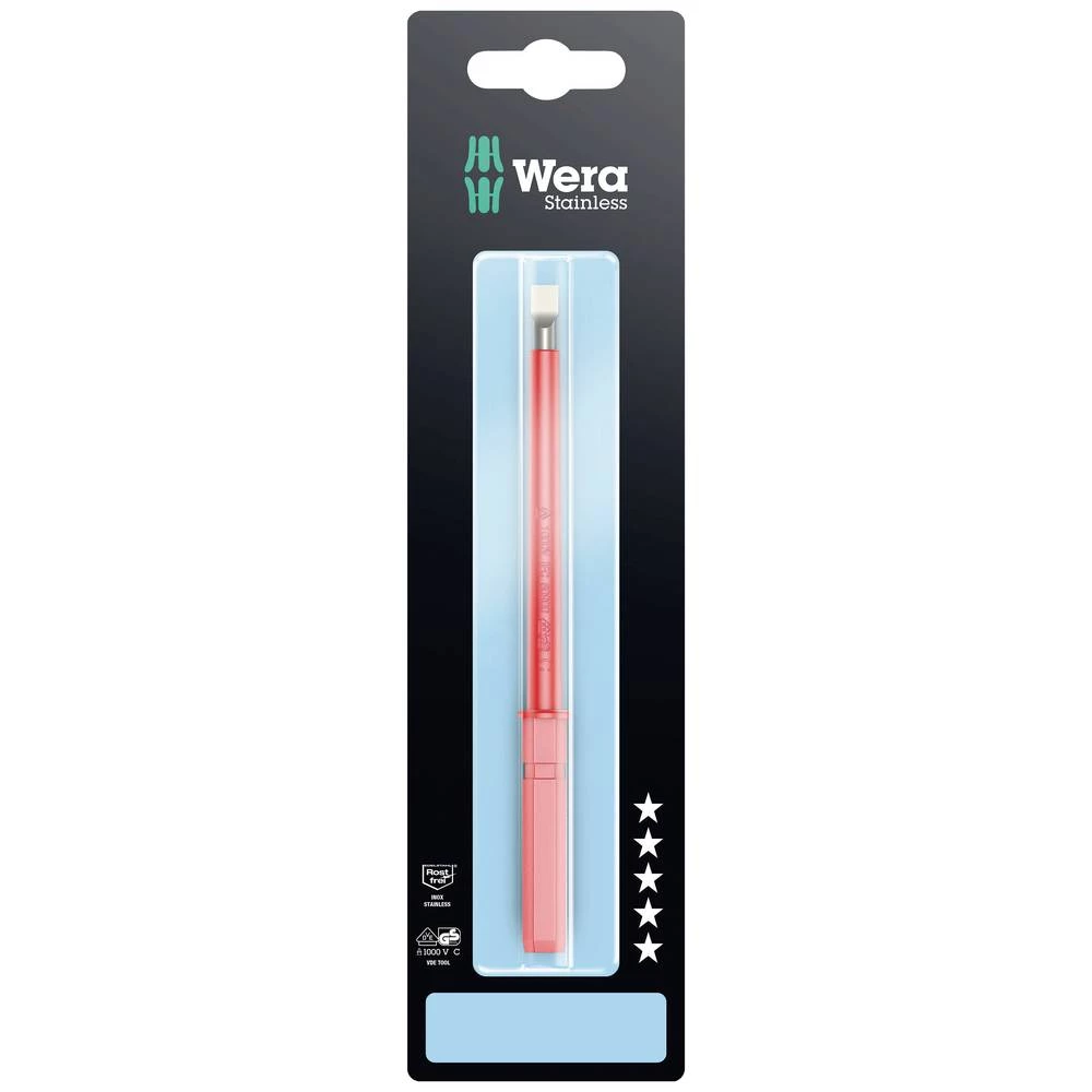 Wera Kraftform Kompakt VDE 3060 i  ravni prorez izmjenjiva oštrica     154 mm slika