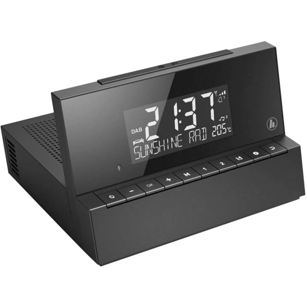 DAB+ (1012) Radio budilica Hama DR35 AUX, UKW Crna slika