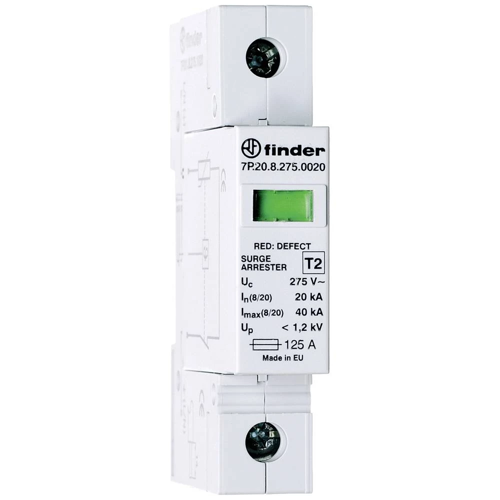 Finder 7P.21.8.440.0020  odvodnik za prenaponsku zaštitu  Zaštita od prenapona za: razdjelni ormar   1 St. slika