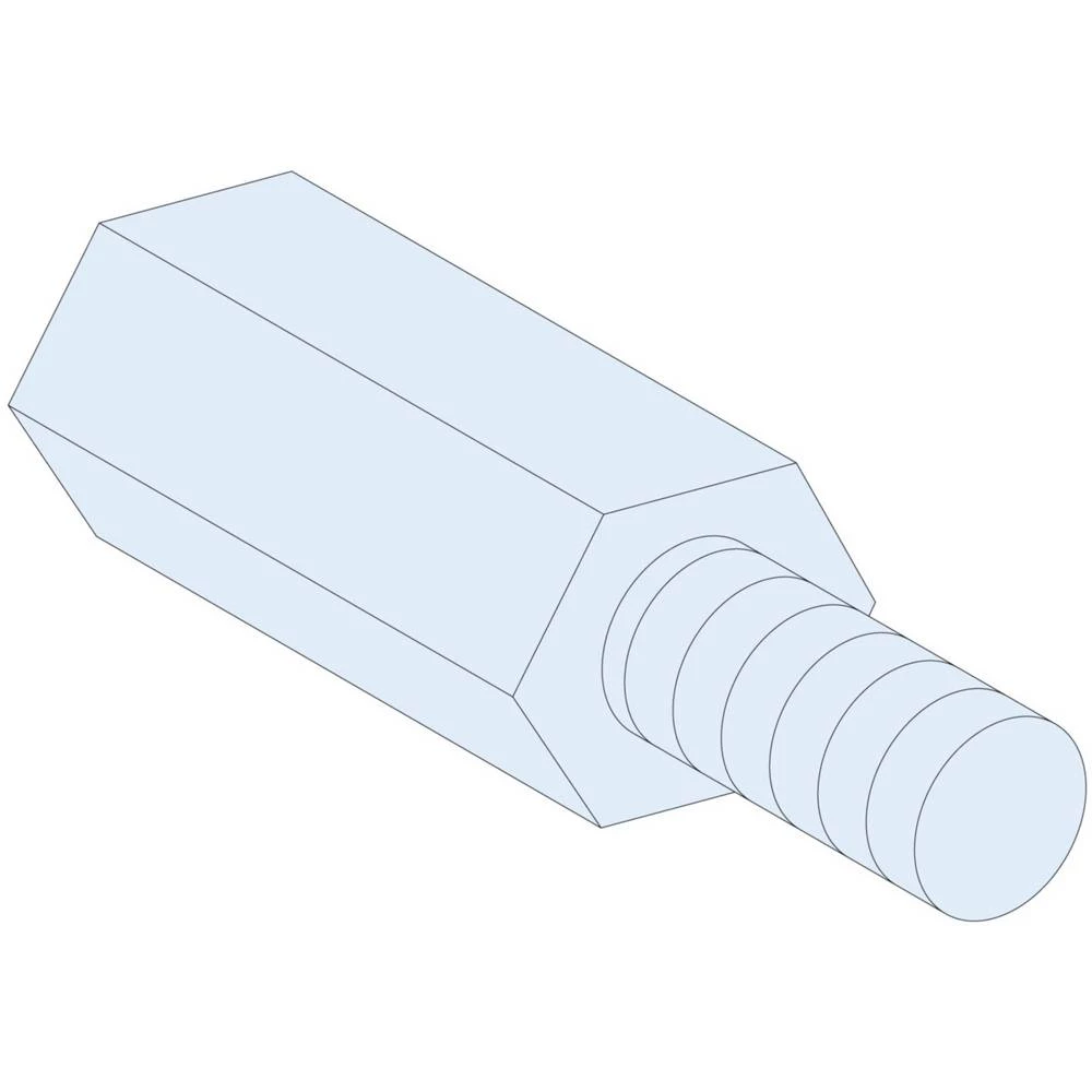 PrismaSeT-P, odstojnik, šesterokutni, M6, visina=23mm, (4 komada) Schneider Electric Sadržaj: kom. slika