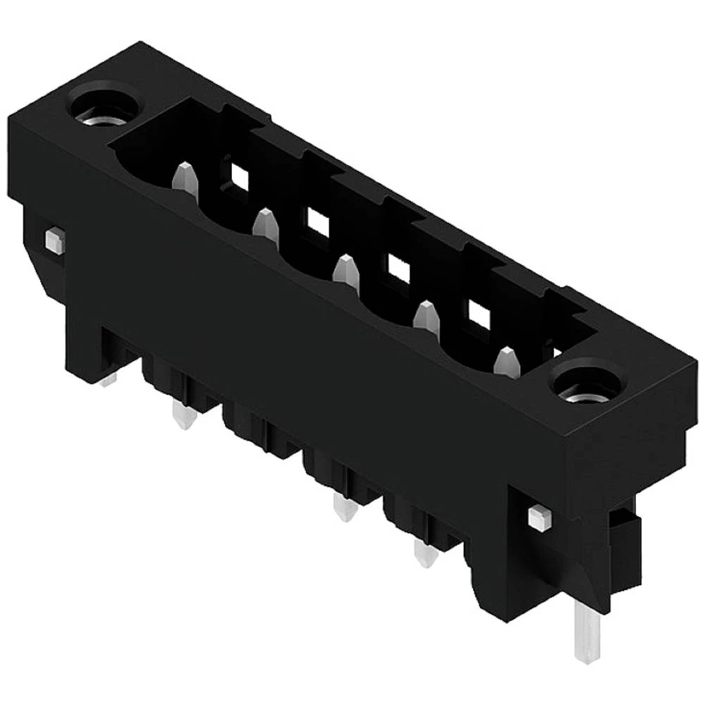 Weidmüller 1838470000 stezaljka za tiskane ploče  Broj polova (broj) 5 crna 48 St. slika