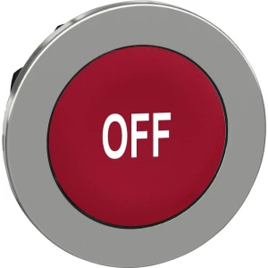 Schneider Electric ZB4FA435 prednji element za tipku plosnat, ponovno postavljiv (Ø) 30.5 mm off krom boja, crvena 1 St. slika