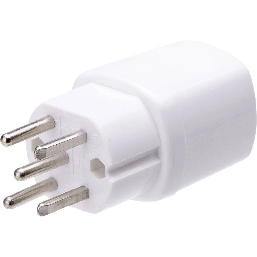 Max Hauri 106532 mrežni utikač za švajcarsku plastika  400 V bijela slika