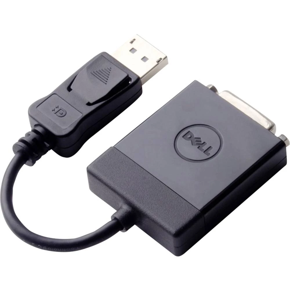 Dell 470-ABEO DisplayPort / DVI adapter [1x muški konektor DisplayPort - 1x muški konektor DVI-D] crna slika