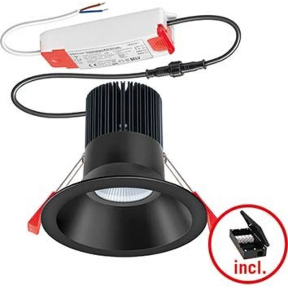 ESYLUX IDLSTI27 #EO10304675 EO10304675 LED stropna svjetiljka ATT.CALC.EEK: LED Bijela Crna slika