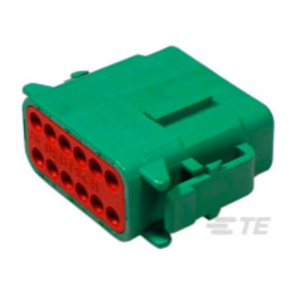 TE Connectivity Kućište kabelske utičnice DTM Ukupan broj polova 12 DTM06-12SC 1 ST slika