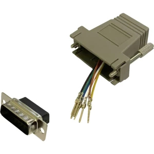 BKL Electronic 10121121 adapter 15-polni muški konektor D-Sub - RJ45-utičnica  1 St. Single slika