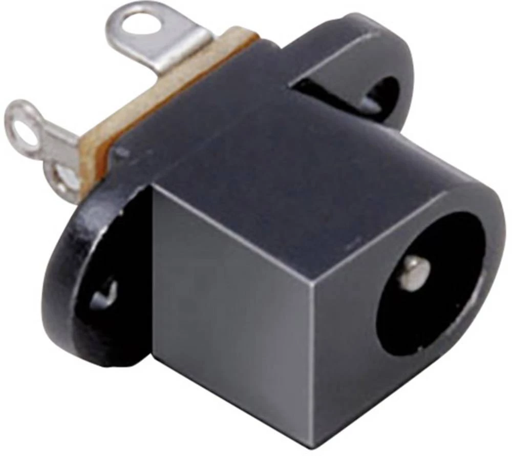 Niskonaponski utični konektor Ženski konektor za prirubnicu 6.30 mm 2.50 mm TRU COMPONENTS 1 ST slika