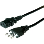 Value 19.99.2072 struja priključni kabel crna 1.80 m