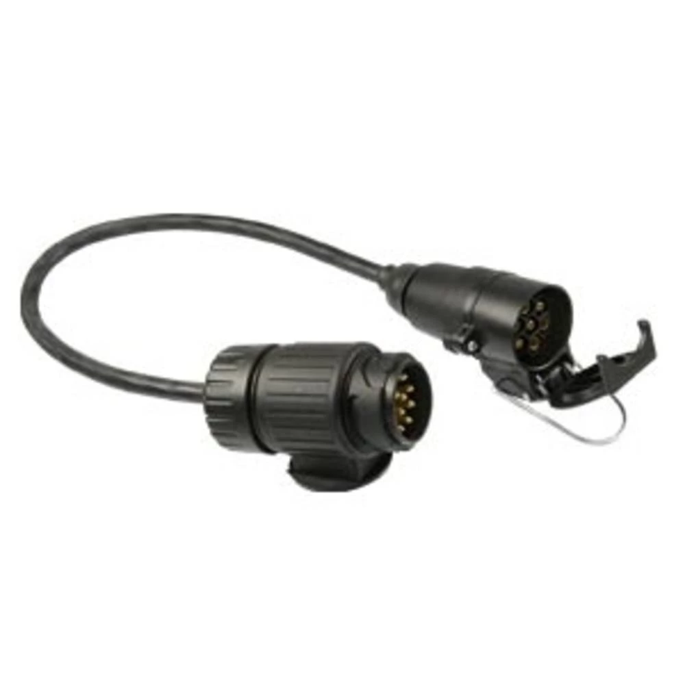 LAS 10012 Adapter za prikolicu [Uticnica 13-polna - Utikač 7-polni] Plastika slika