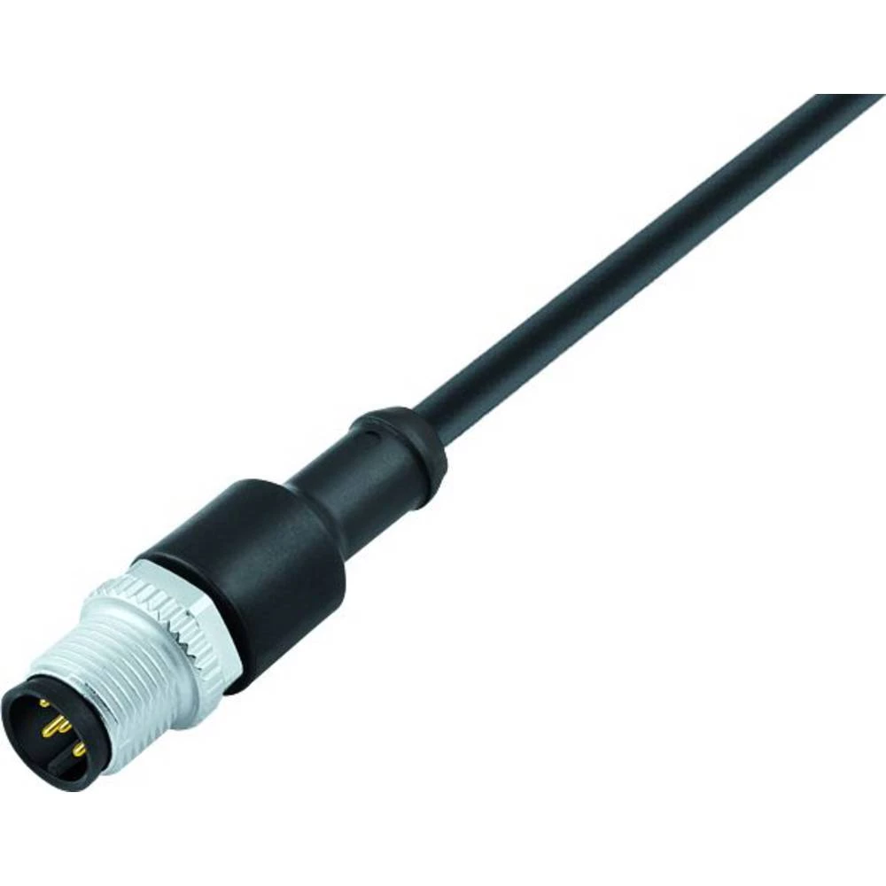 binder 77 3429 0000 80205-0200-20 utični konektor za senzor/aktivator, konfekcionirani ravni muški konektor 2 m Broj pol slika