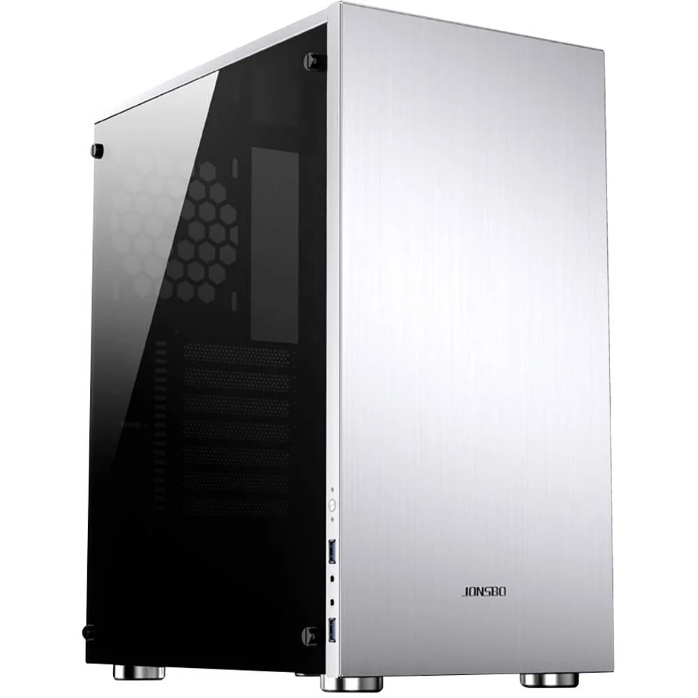Jonsbo C5 SIVLER midi-tower kućište za računala, kućište za igraće računalo srebrna slika