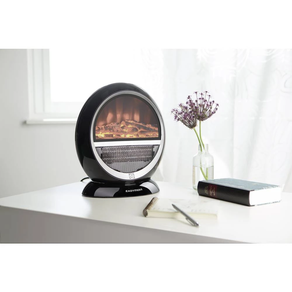 Ventilatorski grijač Crna, Srebrna easymaxx 01505 slika