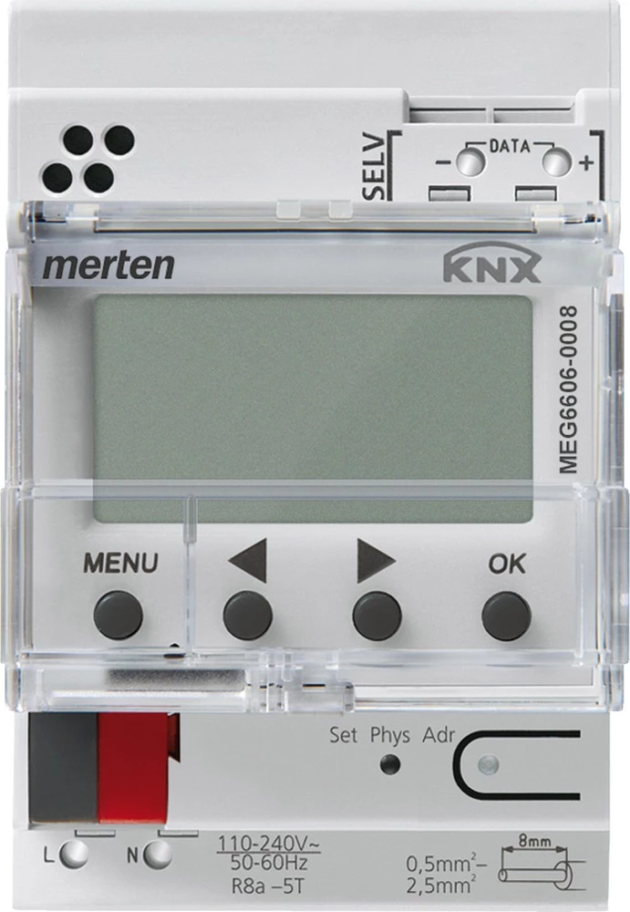 Merten Merten KNX Systeme MEG6606-0008 Uklopni sat MEG6606-0008 slika