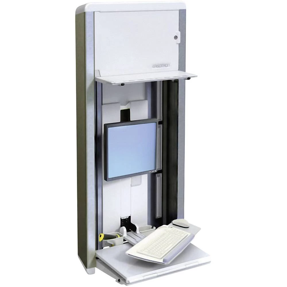 1-struki Zidni nosač za monitor 25,4 cm (10") - 55,9 cm (22") Mogučnost okretanja Ergotron slika