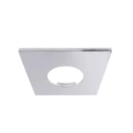 Pribor, kvadratni kromirani poklopac za COB 68 IP65 + Mizar II, duljina 83 mm, širina 83 mm, visina 4 mm Deko Light COB 930077 poklopac      srebrna