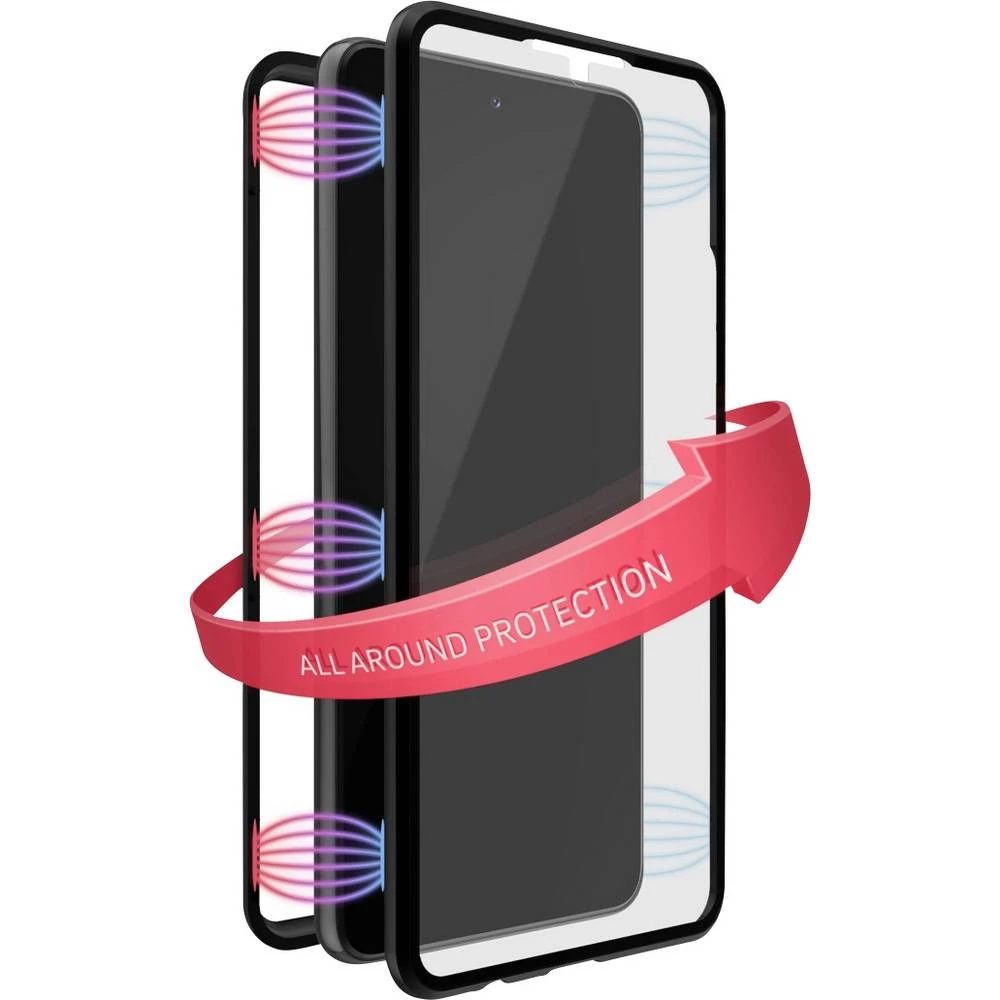 Black Rock Cover 360° Glass etui Samsung crna slika