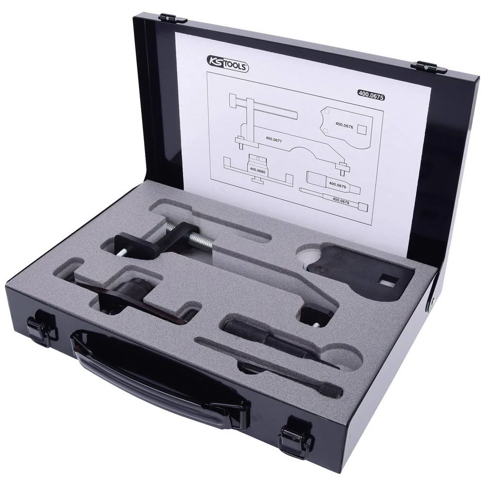 KS Tools 4000675 Set alata za mjerenje vremena motora za GM / Opel / Saab, 5 kom slika
