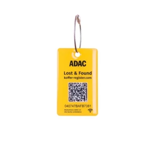 ADAC 005-4005020 NFC uređaj za praćenje praćenje prtljage žuta slika