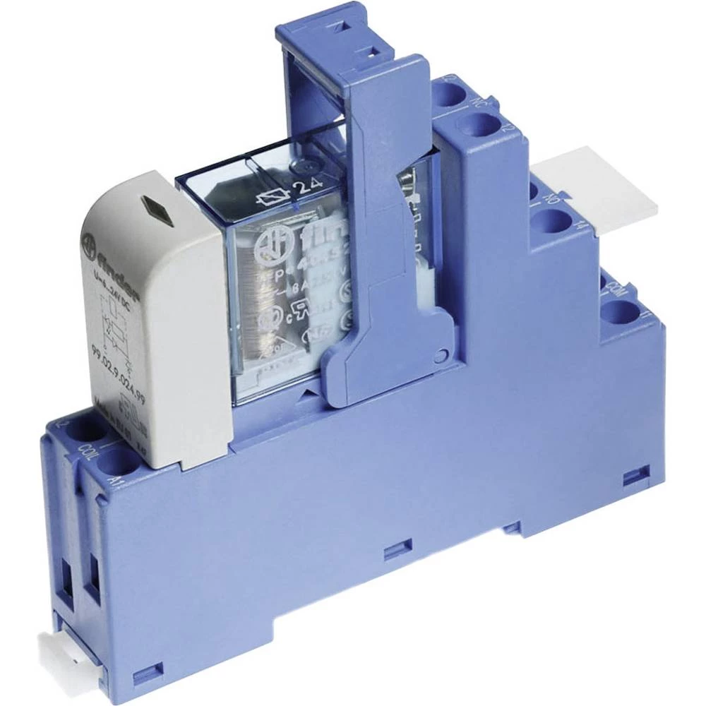 Relejni modul 1 ST Finder 48.52.7.012.0050CPB Nazivni napon: 12 V/DC Prebacivanje struje (maks.): 8 A 2 prebacivanje slika