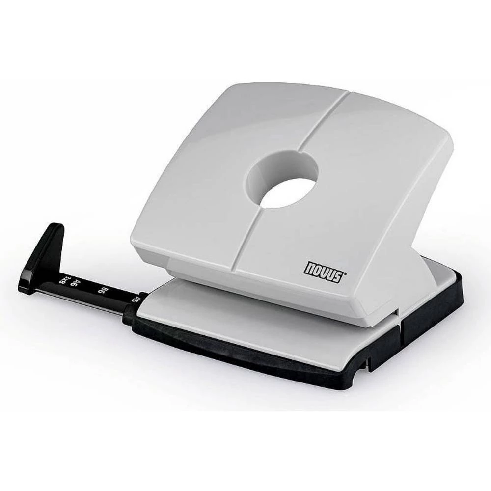 Novus 60-B22004 uredski bušač Locher B220 mit AS 20Blatt grau siva 20 listova (80 g/m&sup2;) slika