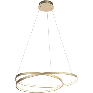 LED viseća svjetiljka 40 W Toplo-bijela Paul Neuhaus ROMAN 2474-12 Zlatna folija boja slika