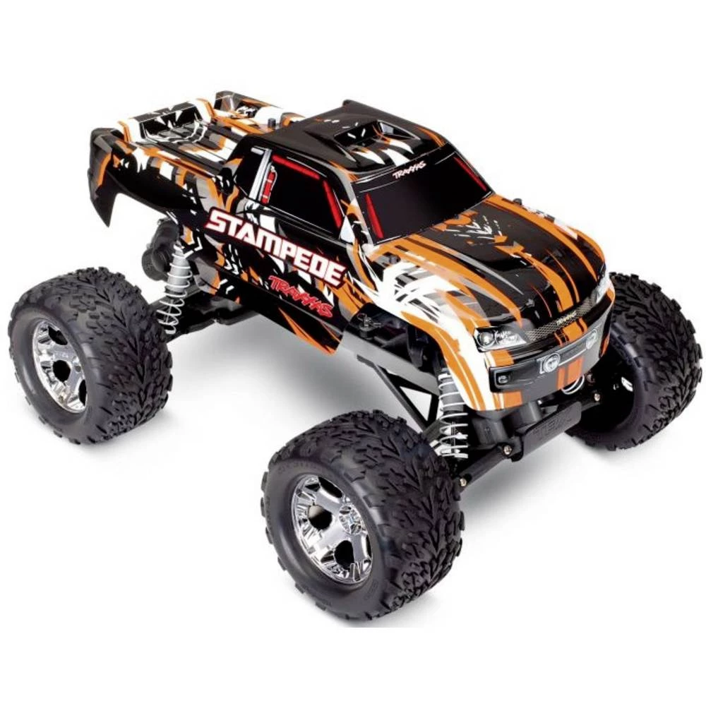 Traxxas Stampede bez četkica 1:10 rc model automobila električni monstertruck pogon na stražnjim kotačima (2wd) rtr 2,4 GHz slika