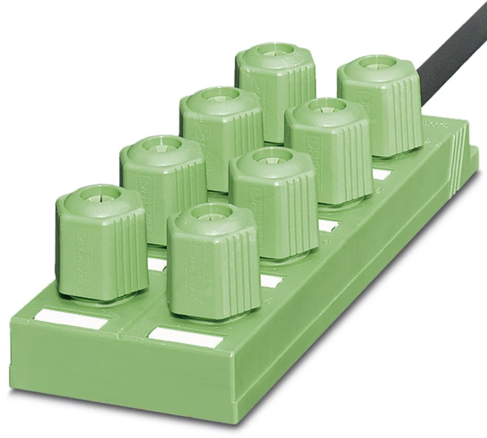 Kutija za senzore/aktore, pasivna QUICKON-razdjelnik SACB-8Q / 4P-L- 5,0PUR 1695281 Phoenix Contact 1 kom. slika