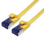 Value 21992133 RJ45 mrežni kabel, Patch kabel CAT 6a F/UTP 3.00 m žuta 1 St.