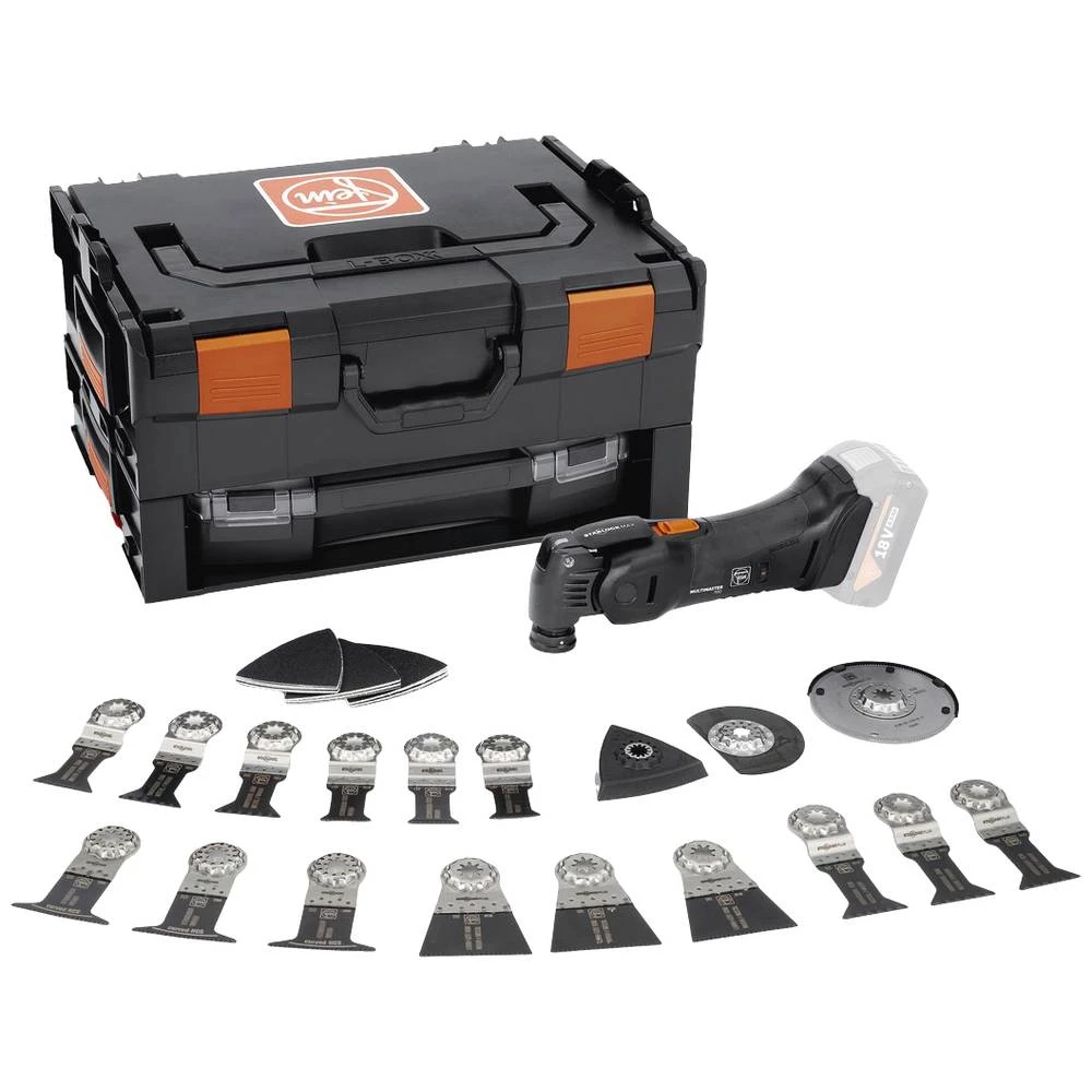 Fein Multimaster AMM 700 MAX BLACK EDITION Bare Tool 71294162000 baterijska višenamjenski alat bez baterije, bez punjača, uklj. kofer, uklj. oprema 37-dijelni slika
