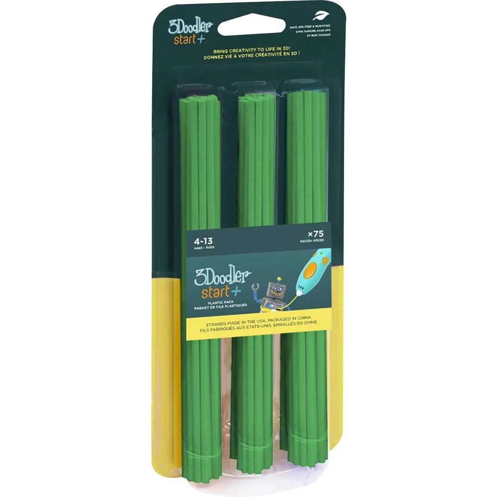 3Doodler    3DS-ECO07-GREEN-75    Start    3D pisač filament    PLA                zelena        75 St. slika