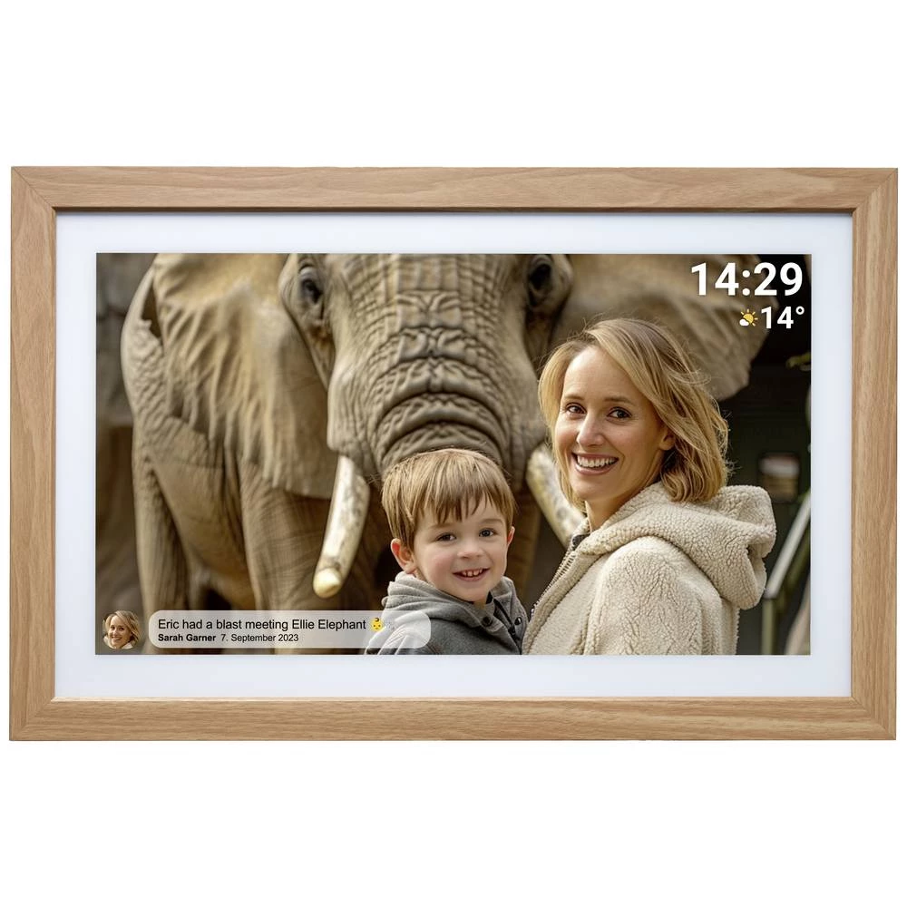 Denver PFF2162LW digitalni WiFi okvir za slike 54.6 cm 21.5 palac Energetska učinkovitost 2021: E (A - G) 1920 x 1080 Pi slika