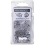 HellermannTyton 148-90056 HCPM-4-Blister-PC-CL (10) spojna stezaljka fleksibilno: 1.0-2.5 mm² kruti: 0.5-2.5 mm² Broj polova (broj): 4 10 St. prozirna