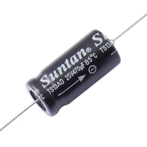 Suntan TS13AE2AR47MSB000R elektrolitski kondenzator aksijalno ožičen   1.0 µF 100 V 0.2 % (Ø x D) 13 mm x 6.30 mm 1 St. slika