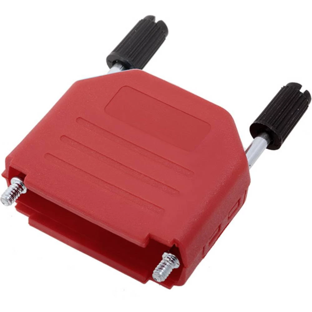 D-SUB kućište Broj polova: 15 Umjetna masa ojačana staklenim vlaknima, otporna na udare 180 ° Crvena encitech DPPK15-R-K 1 ST slika