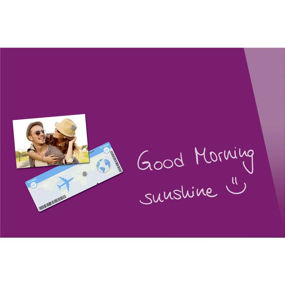 BE! Board magnetska ploča od stakla bobica boja (Š x V) 60 cm x 40 cm B1204 slika