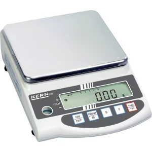 Kern EW 2200-2NM precizna vaga Opseg mjerenja (kg) 2.2 kg Mogućnost očitanja 0.01 g strujni pogon, pogon na punjivu bate slika