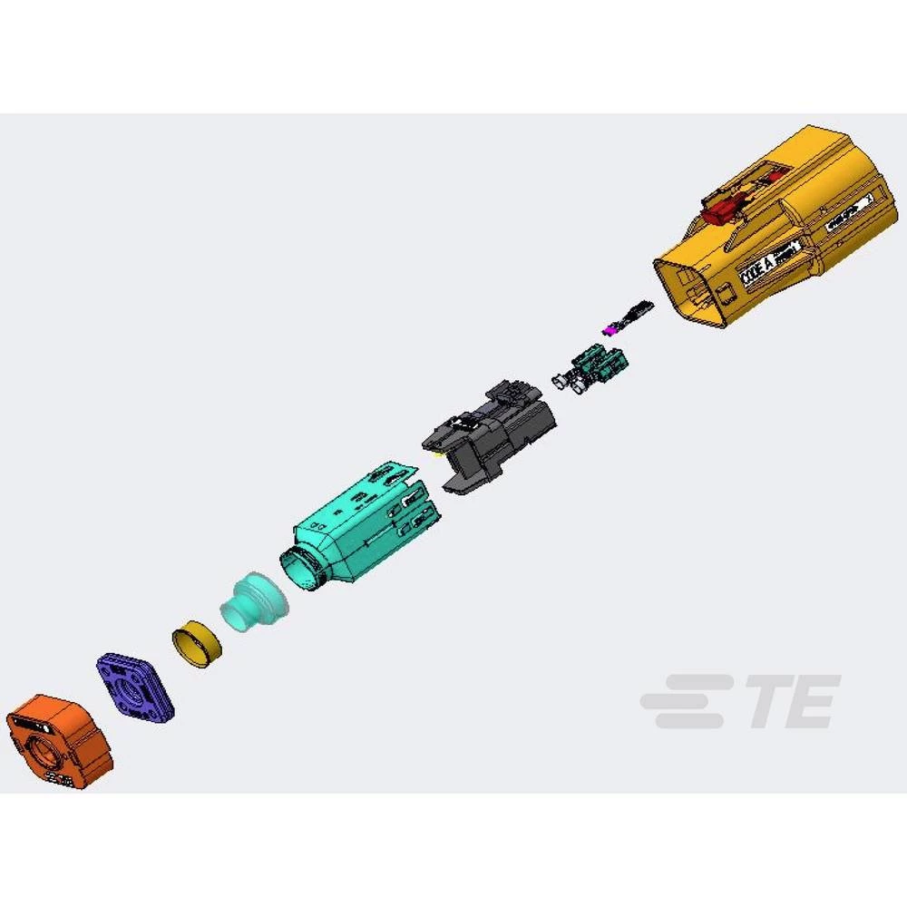 TE Connectivity kućište kabelskog utiča YHVA630-2PHM-4MM-A 1 St. Package slika