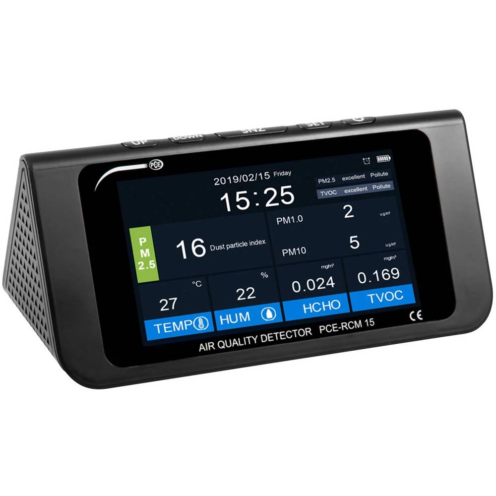 mjerač za finu prašinu PCE Instruments PCE-RCM 15 temperatura, vlaga slika