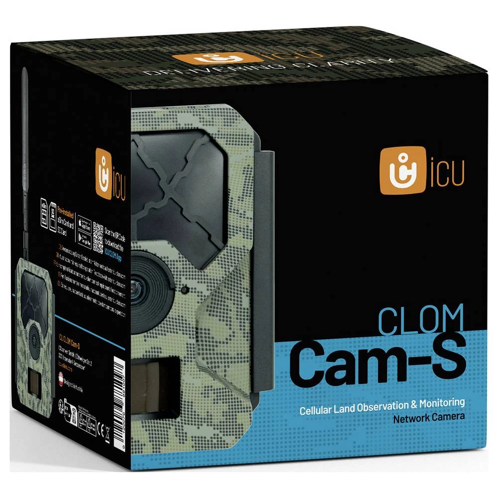 ICU CLOM Cam-S kamera za snimanje divljih životinja maskirno-zelena slika