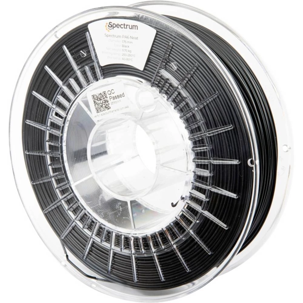 Spectrum Filaments 80582 PA6 Neat 3D pisač filament PA6 otporan na toplinu, otpornost na trajnu deformaciju, kemijski ot slika