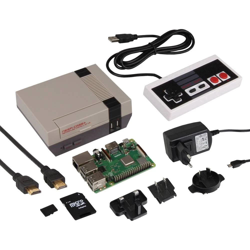 Joy-it Raspberry Pi&reg; 3 model B igraća konzola NES Raspberry Set Raspberry Pi&reg; 3 Model B slika