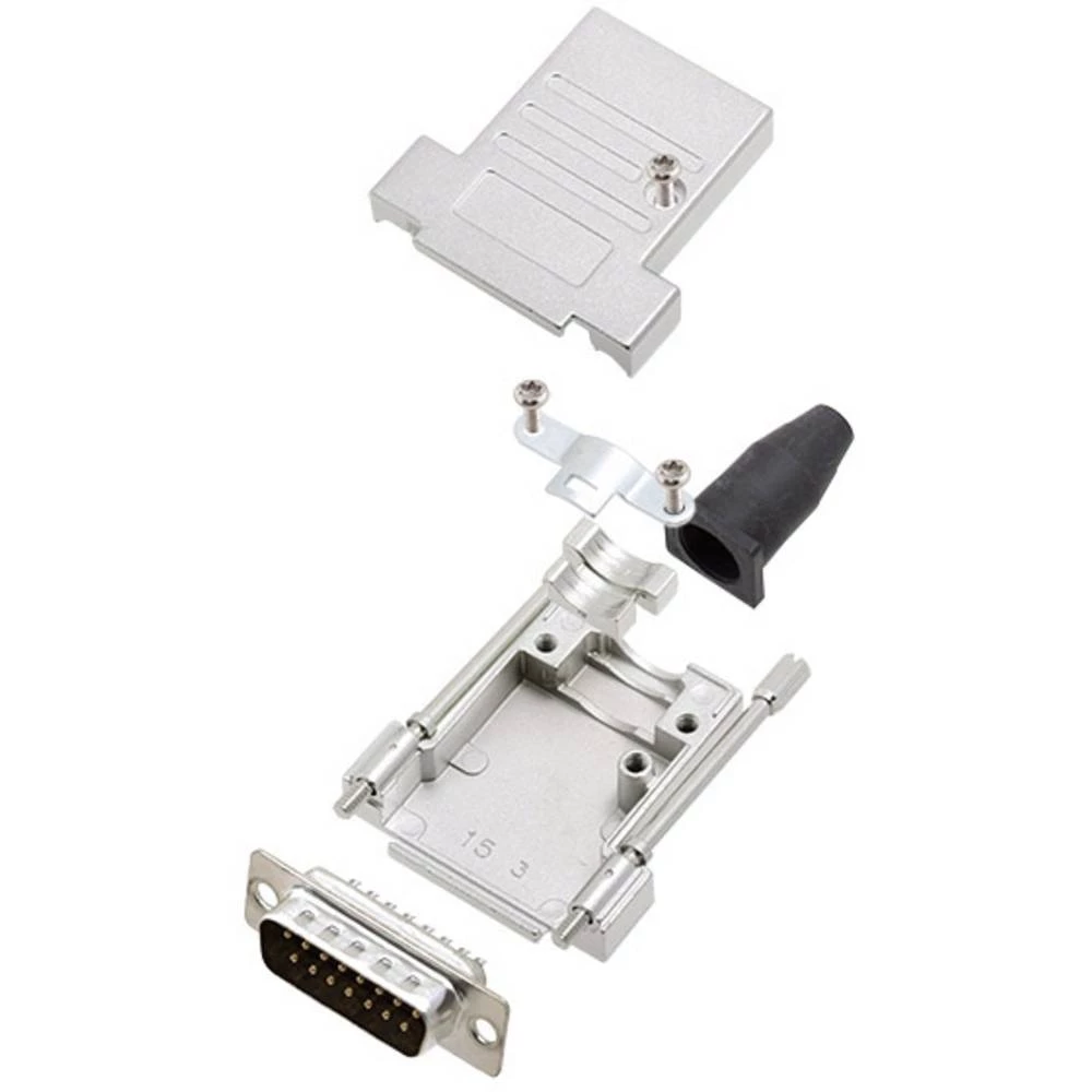 Komplet D-SUB pinskih konektora 180 ° Broj polova: 37 Lemni kup Amphenol 1 ST slika