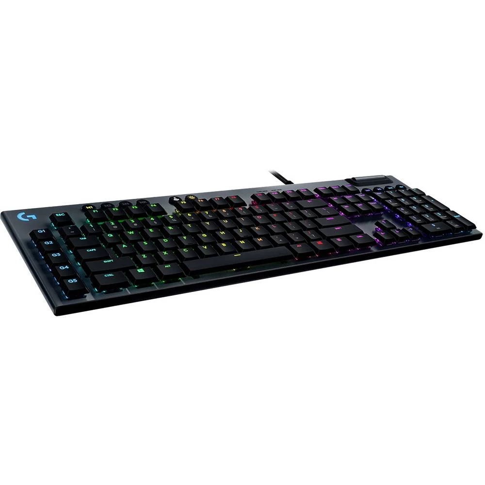 Logitech Gaming G815 LIGHTSYNC žičani igraća tipkovnica francuski, azerty crna slika