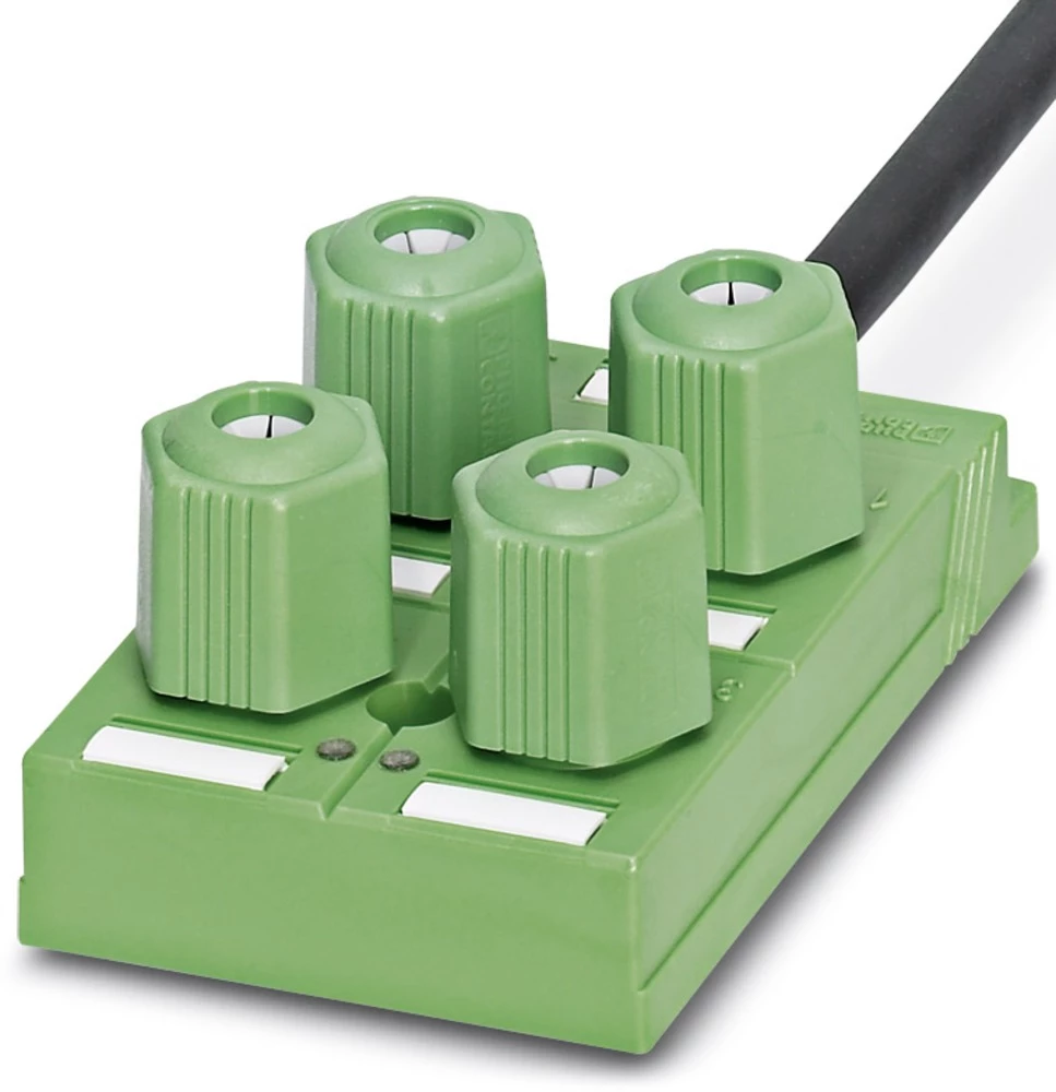 Kutija za senzore/aktore, pasivna QUICKON-razdjelnik SACB-4Q / 4P-L- 5,0PUR 1695223 Phoenix Contact 1 kom. slika